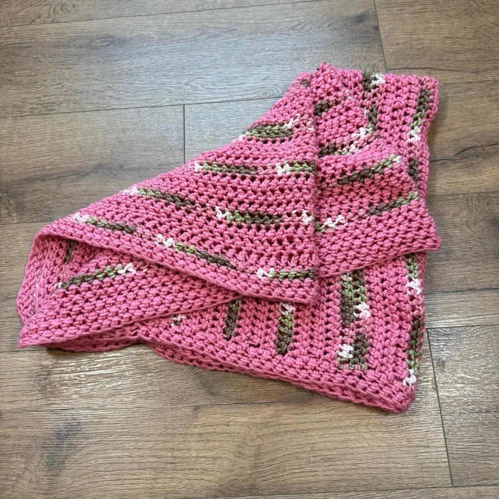 HANDMADE afghan crochet‎ blanket